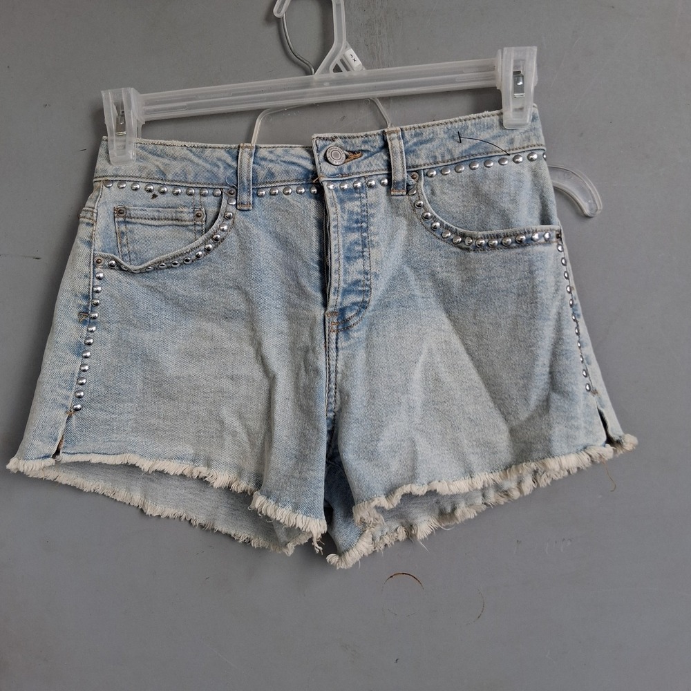 NWT Vanilla Star Studded Shorts Waist 25 Size‎ 1 Biker Glam Chic